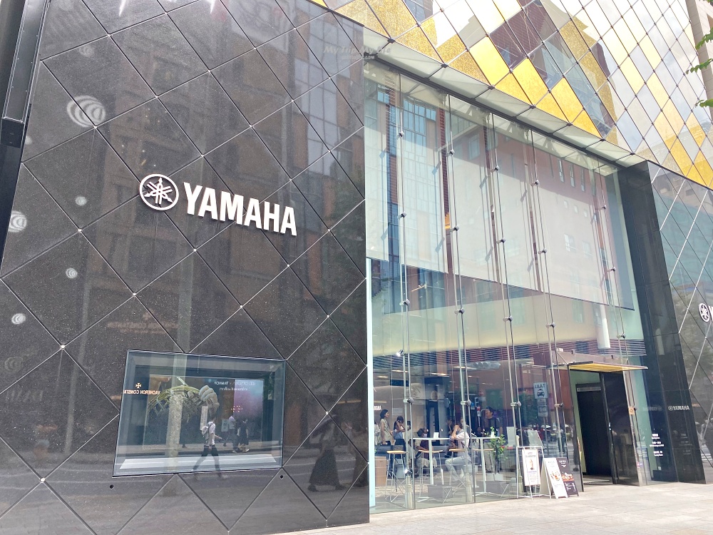 【日本旅遊】東京銀座「YAMAHA銀座旗艦店」參觀＆NOTES BY YAMAHA用餐 @MY TRIP ‧ MY LIFE