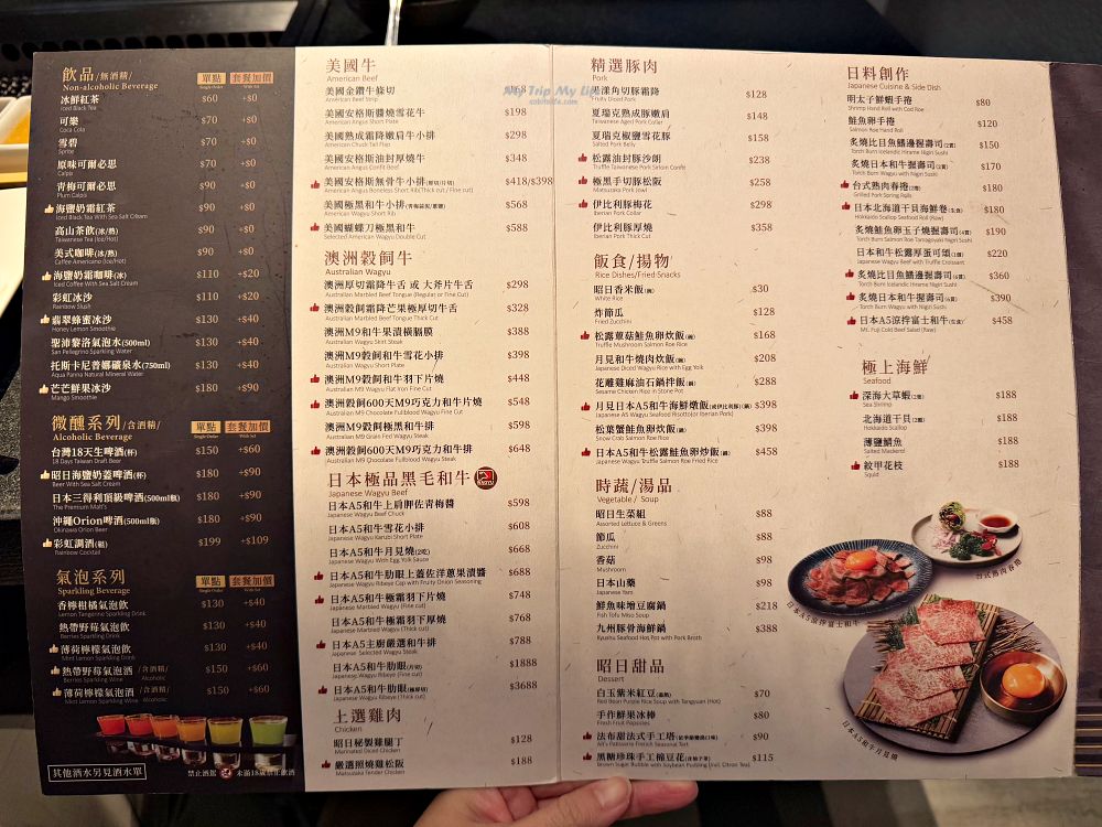 《美食紀錄》台中南屯區 – 「昭日堂燒肉」高級燒肉美食 @MY TRIP ‧ MY LIFE