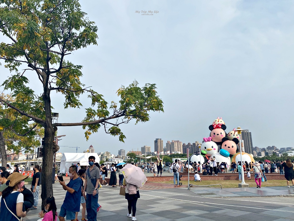 台南旅遊｜台南安平遊憩碼頭「2022迪士尼慶典 米奇與好朋友CHILL遊台南」Tsum Tsum @MY TRIP ‧ MY LIFE