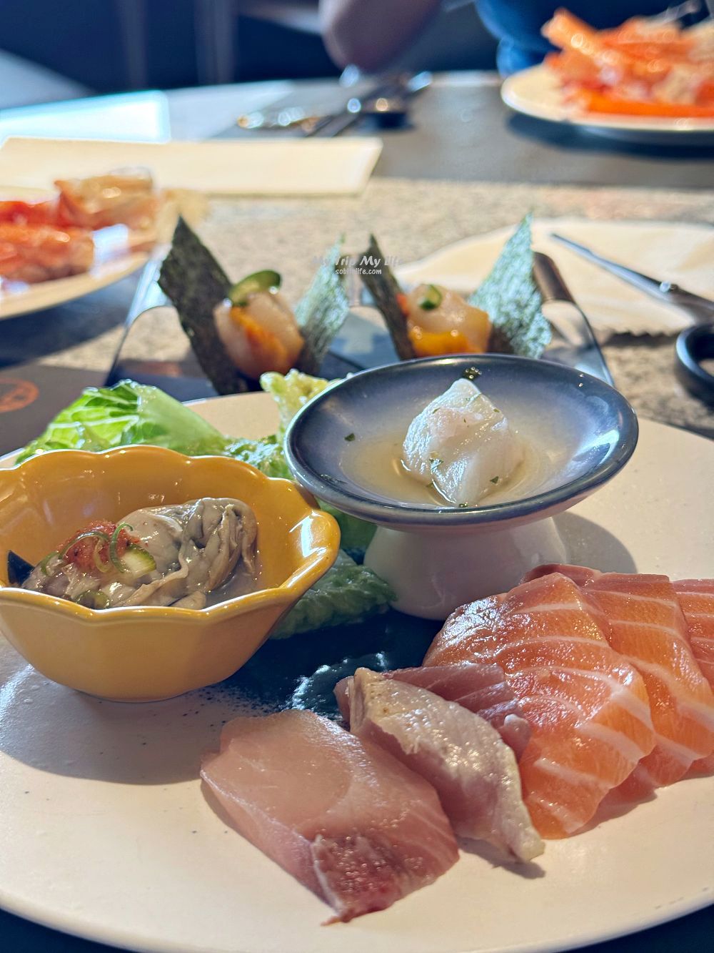 《美食紀錄》日式料理吃到飽「旭集」- 台南新光三越西門店 @MY TRIP ‧ MY LIFE