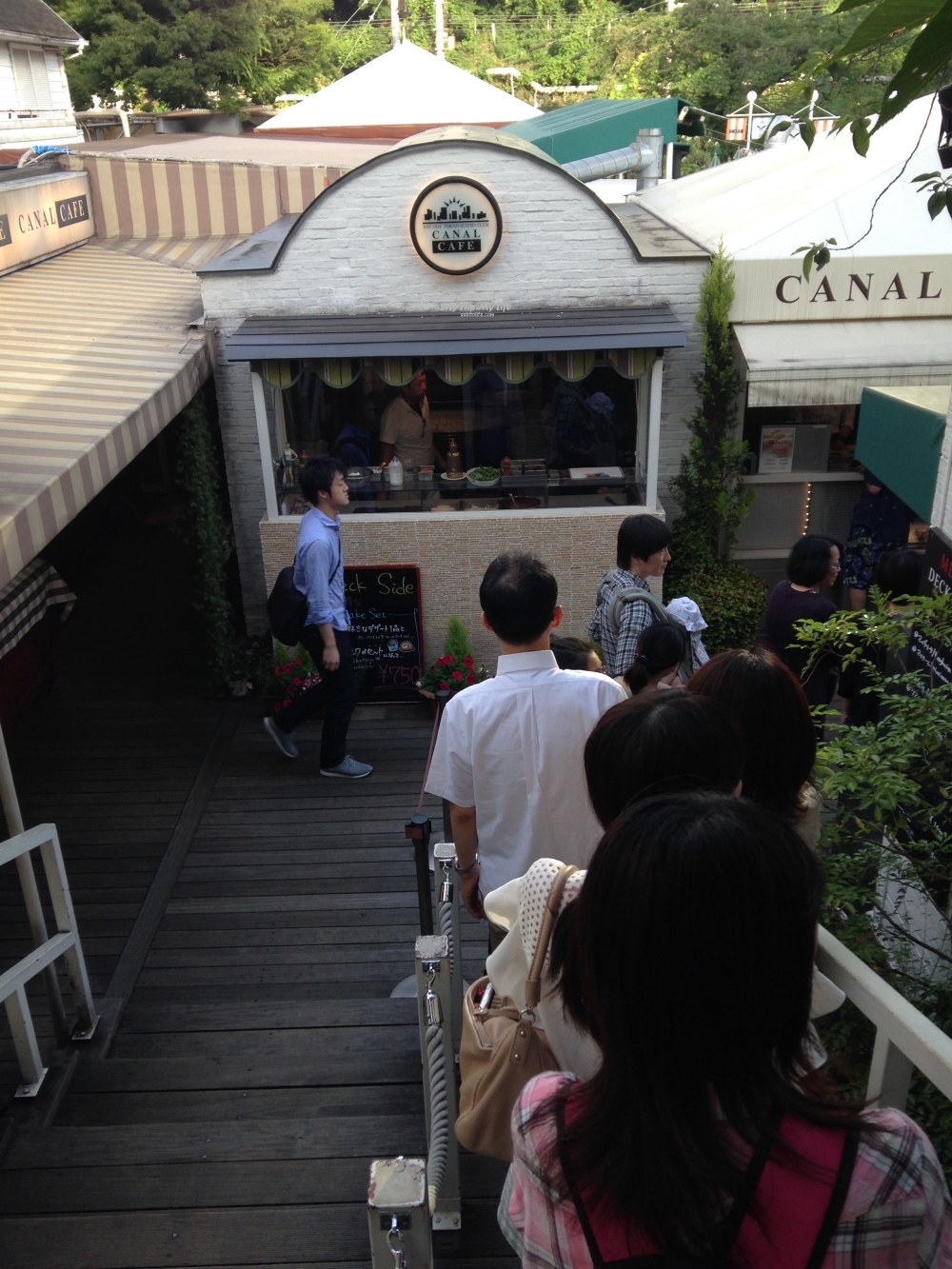 《美食紀錄》東京神樂坂『CANAL CAFE』河景咖啡廳 @MY TRIP ‧ MY LIFE