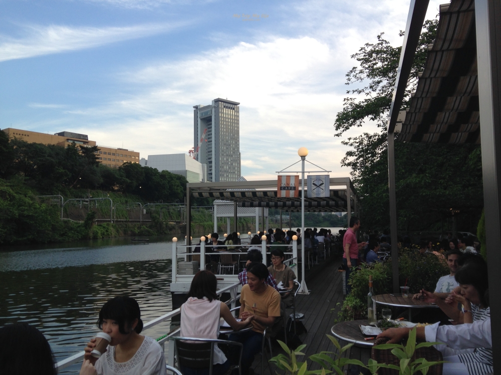 《美食紀錄》東京神樂坂『CANAL CAFE』河景咖啡廳 @MY TRIP ‧ MY LIFE